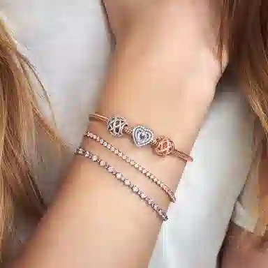 Pandora Galaxy Rose Gold Bracelet