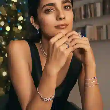 Pandora Tennis Bracelet Silver