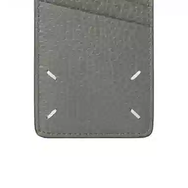 Maison Margiela Four Stitch Leather Cardholder Green