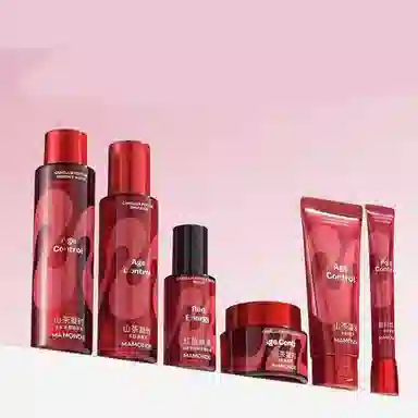 梦妆 山茶凝时多肽水乳洁面霜眼霜护肤套装 滋润补水 五件套