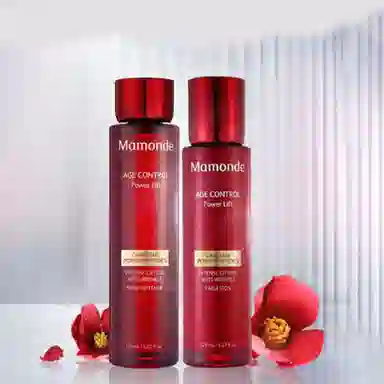 梦妆 山茶塑颜抗皱护肤套装 紧致保湿淡化细纹 三件套