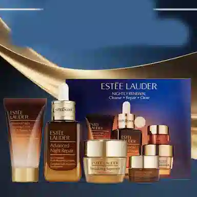 雅诗兰黛 小棕瓶智妍护肤套装 保湿补水淡纹 四件套