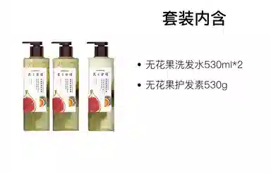 发之食谱 无花果净澈洗护套装 清洁