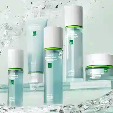 一叶子 雪耳系列 水润修护护肤套装 滋润清洁 四件套