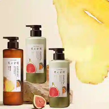 发之食谱 无花果净澈洗护套装 清洁