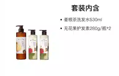 发之食谱 无花果净澈洗护套装 清洁