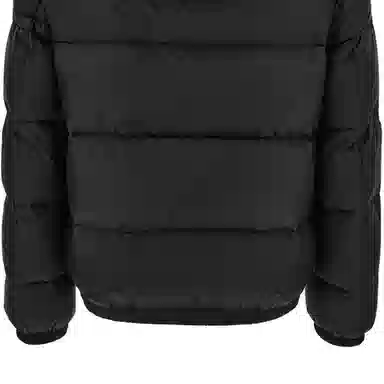 Versace Logo Patch Down Jacket
