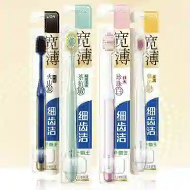 狮王 细齿洁宽薄功效型牙刷