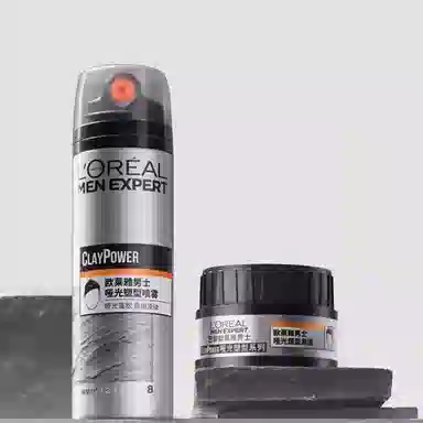欧莱雅 男士哑光发泥喷雾套装