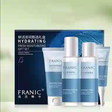 法兰琳卡 鲜活澎润护肤套装 清爽修护 四件套