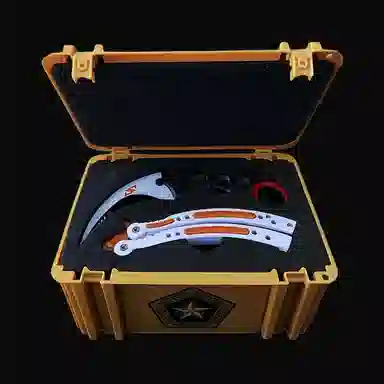 欧洛伊 蝴蝶练习刀 训练新手不开刃 其他静态模型