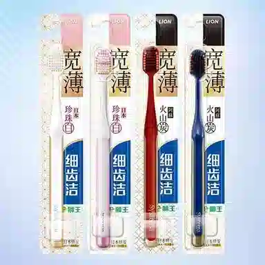 狮王 细齿洁宽薄功效型牙刷