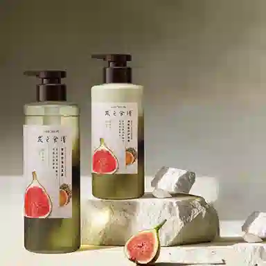 发之食谱 无花果净澈洗护套装 清洁