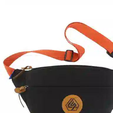 巴朗熊 简约小众百搭 尼龙 腰包 常规 男女同款情侣款 多色