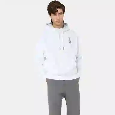 AMIPARIS x Jean Jullien Hoodie White