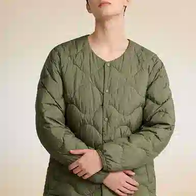 UNIQLO Lightweight Down Olive Green