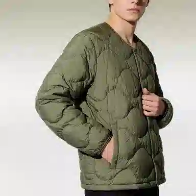 UNIQLO Lightweight Down Olive Green