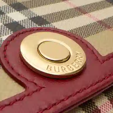 Burberry Colorblock Stripe Tote Small