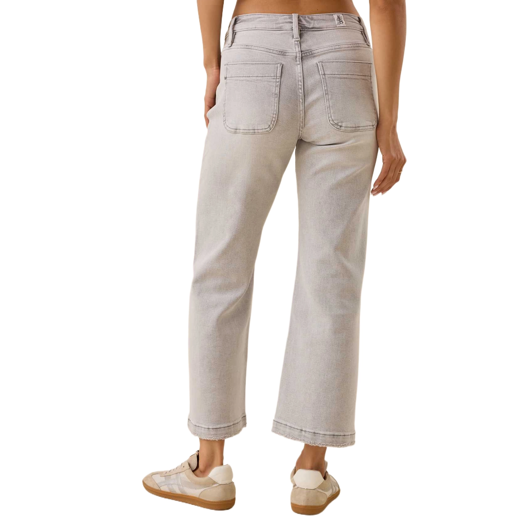 ALTAR'D STATE Alix Crop Wide Leg Jeans