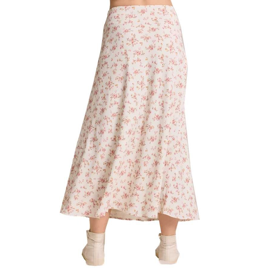 ALTAR'D STATE Lucky Floral Midi Skirt