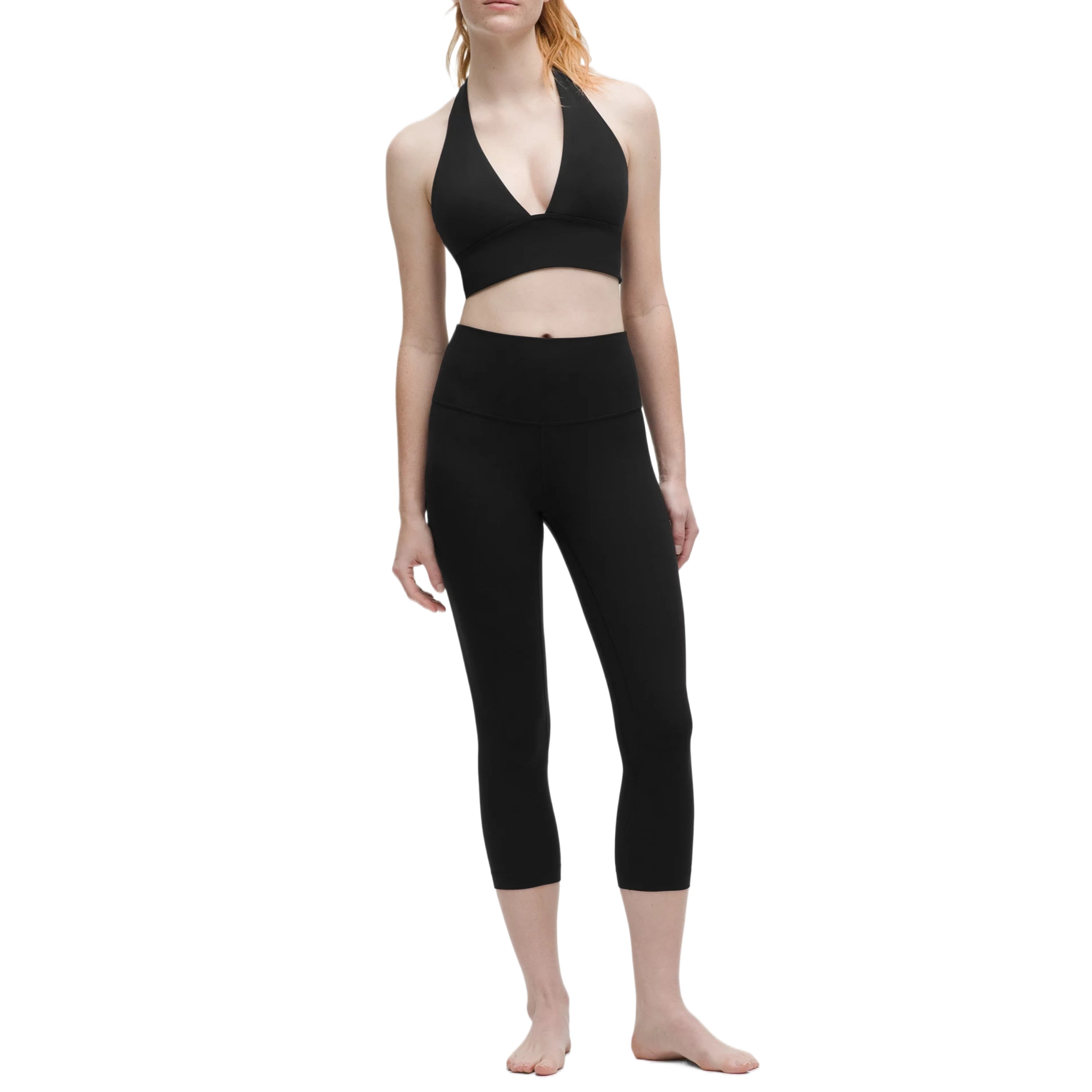 lululemon Align Halter Bra Light Support 1 Black