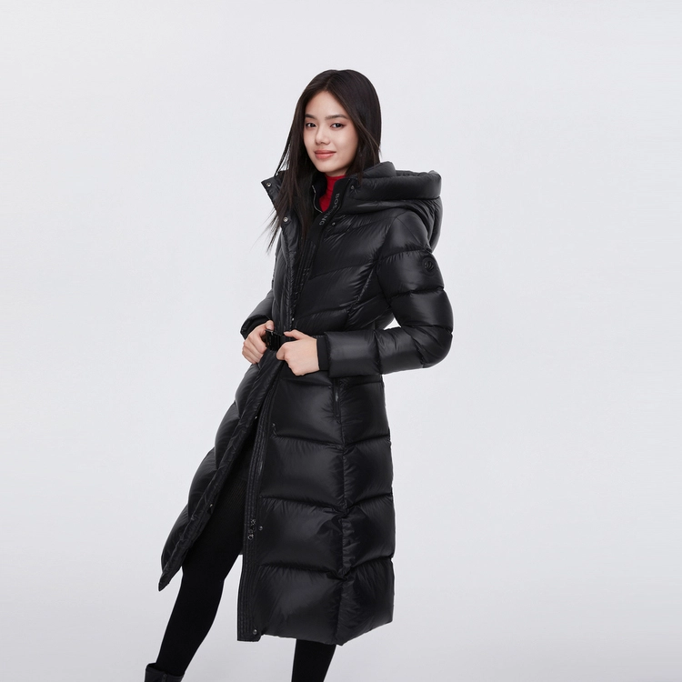 波司登 高蓬易回弹长款泡芙羽绒服 女款