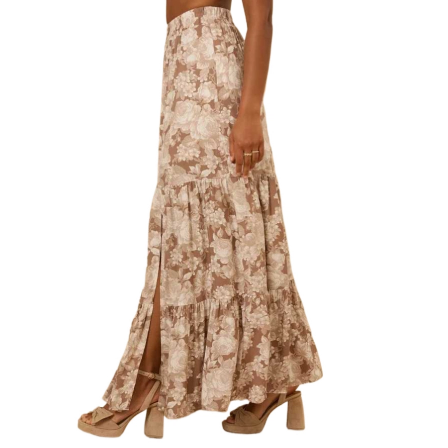 ALTAR'D STATE Rynn Floral Maxi Skirt