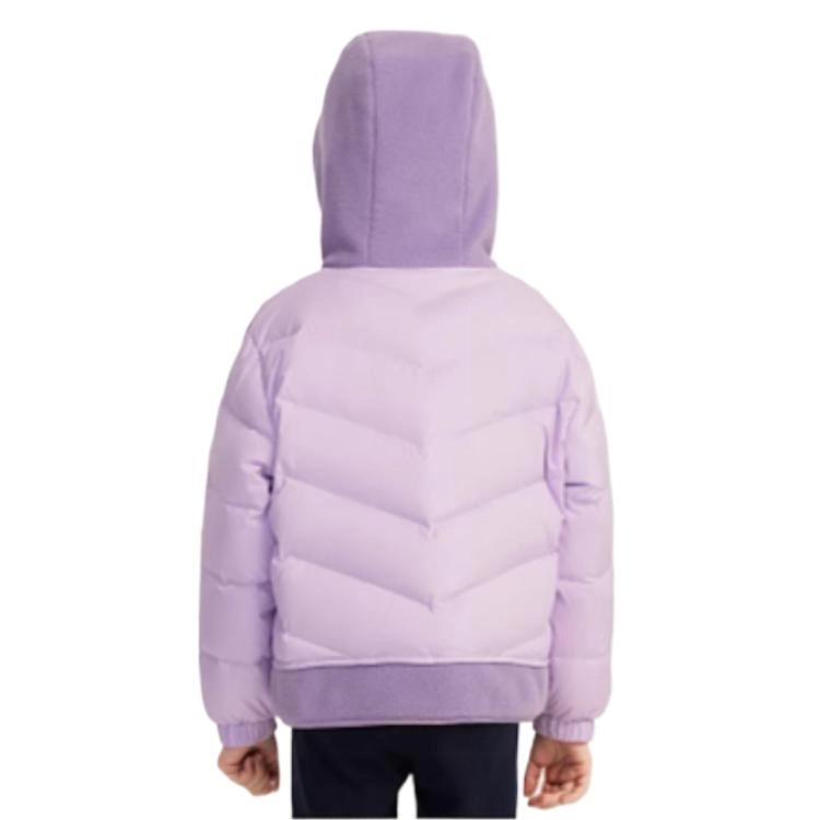 波司登羽绒服 舒适柔软纯色保暖 科技紫 中小童