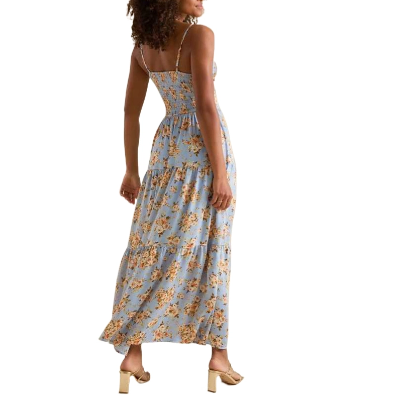 ALTAR'D STATE Floral Maxi Dress Kehlani