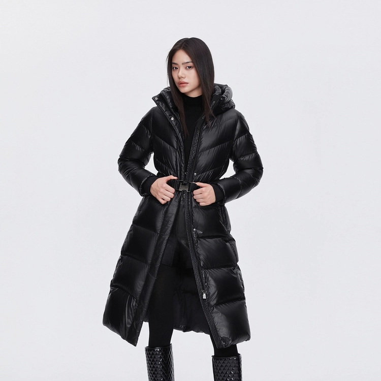 波司登 高蓬易回弹长款泡芙羽绒服 女款