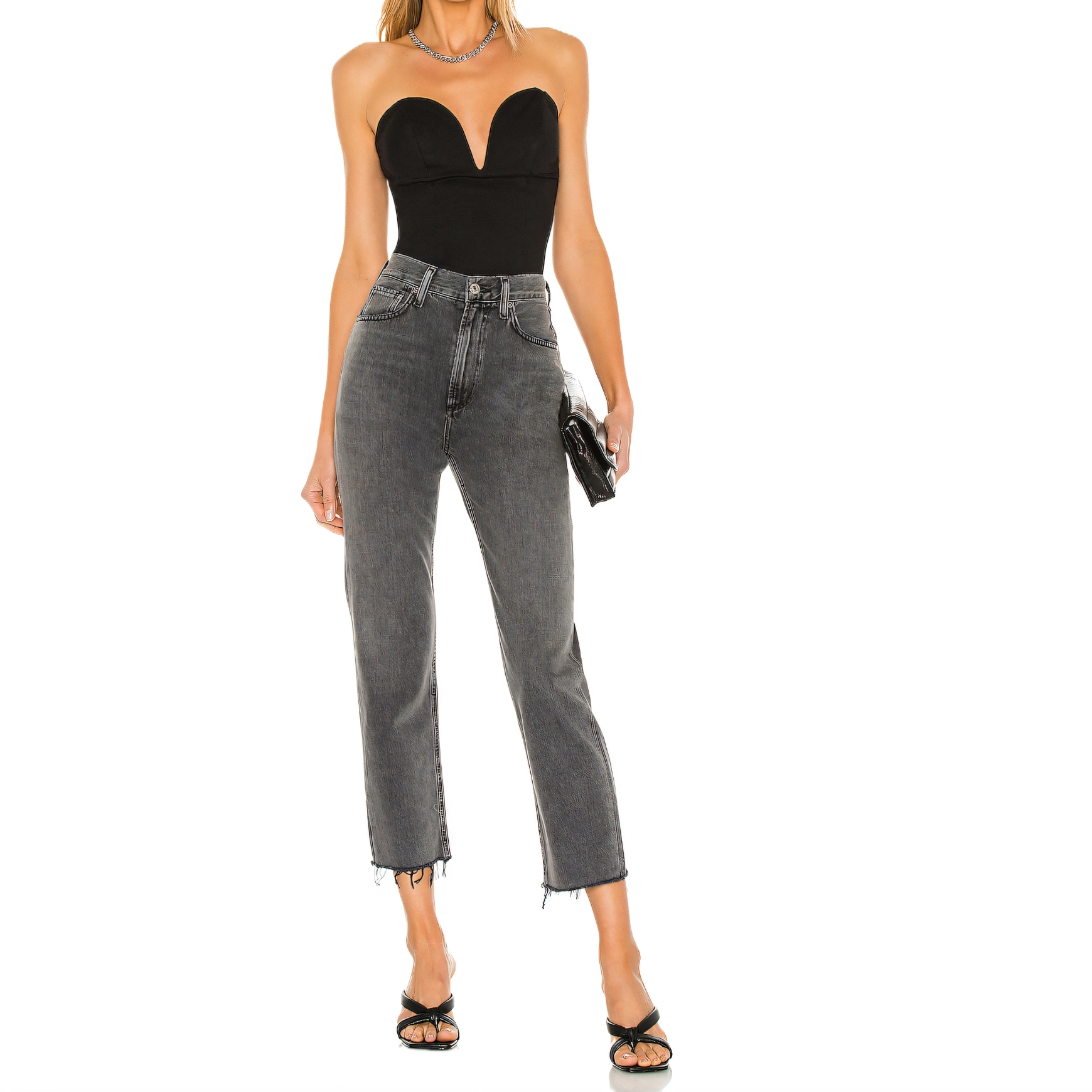 SUPERDOWN Gianna Sweetheart bodysuit