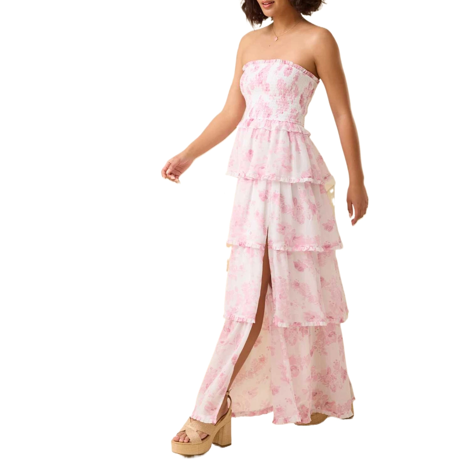 ALTAR'D STATE Marie Floral Maxi Dress