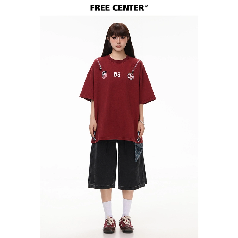 FREE CENTER tee T