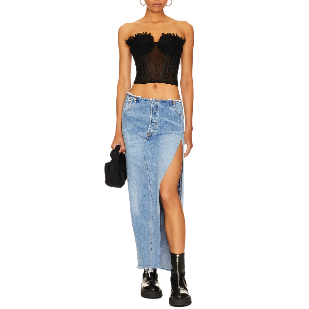 SUPERDOWN Corset Top