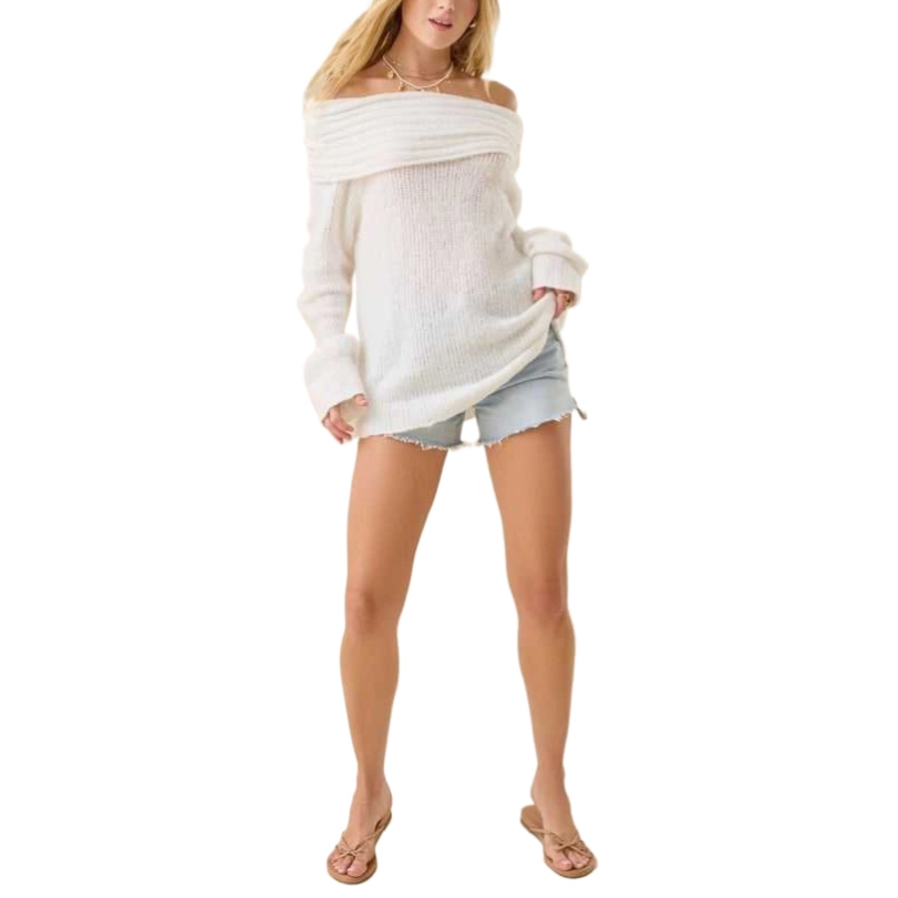 ALTAR'D STATE Sylvia Off Shoulder Sweater