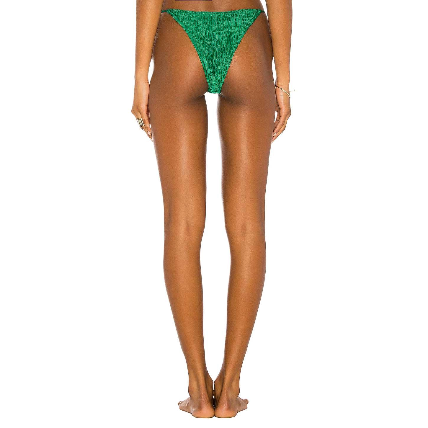 SUPERDOWN Olivia Smocked Bikini Bottom