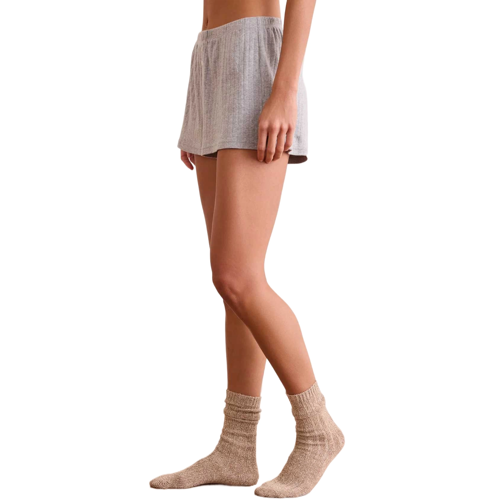 ALTAR'D STATE Lace Breeze Rib Shorts