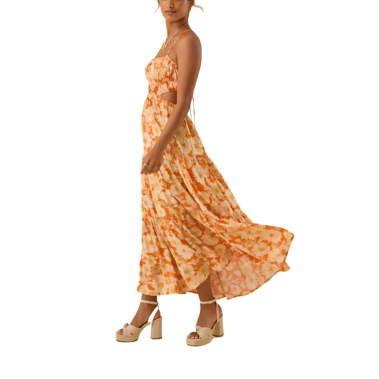 ALTAR'D STATE Oceania Cut-Out Maxi Dress