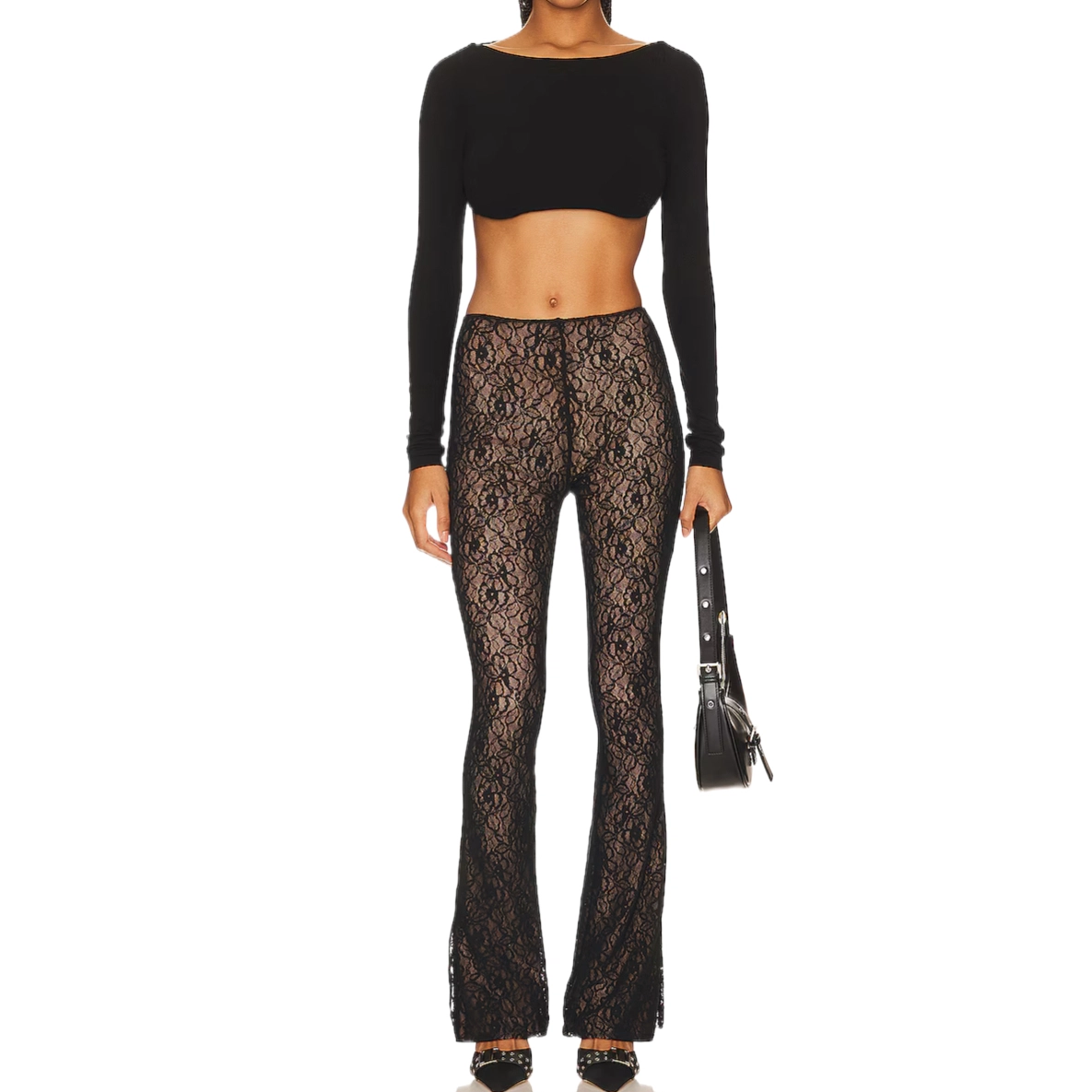 SUPERDOWN Ravin Crop Top