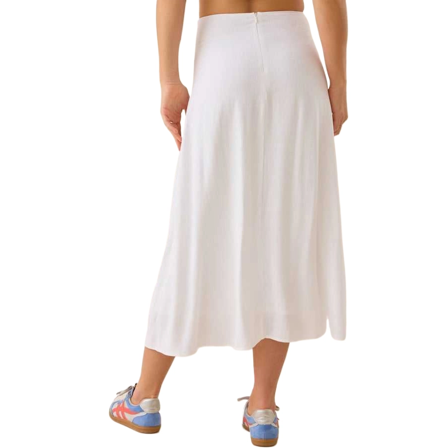 ALTAR'D STATE Linen Midi Skirt Lorrie