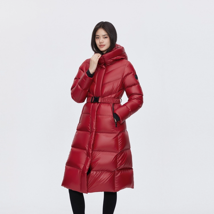 波司登 高蓬易回弹长款泡芙羽绒服 女款
