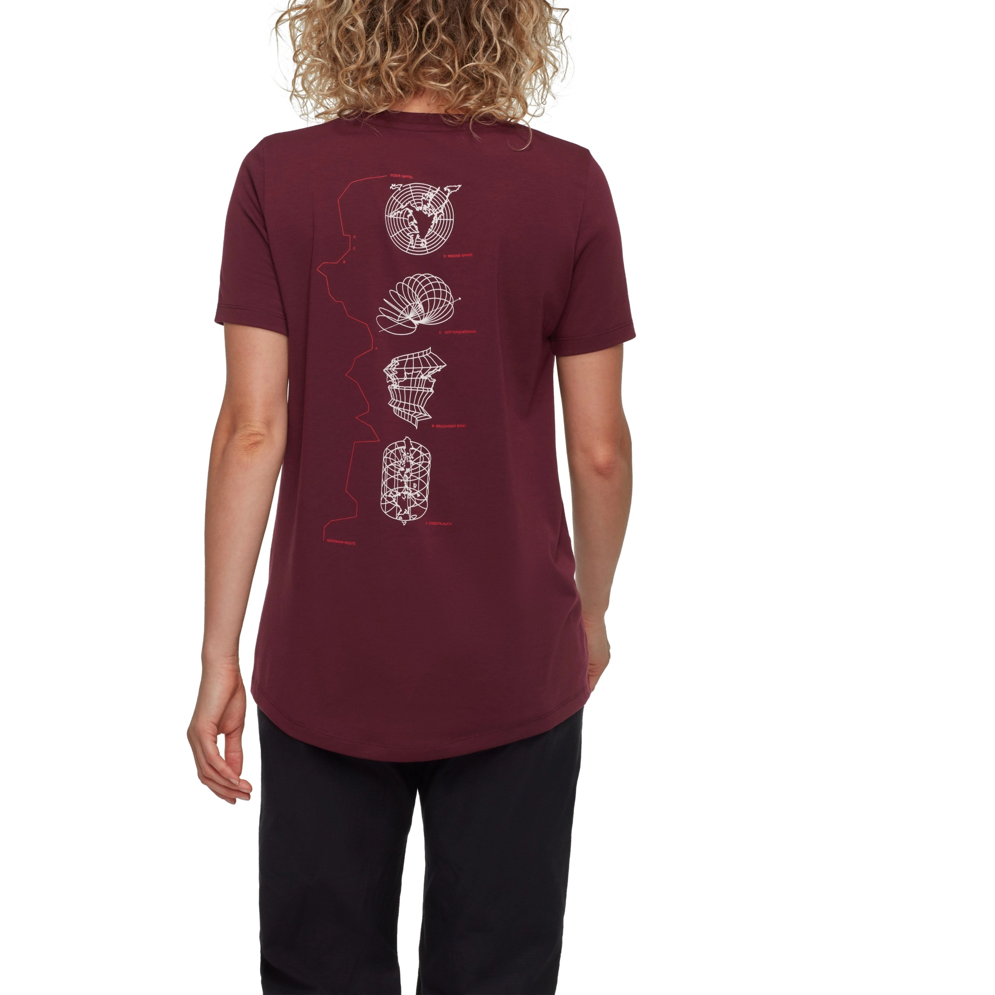 MAMMUT Mountain T-Shirt Women Eiger T