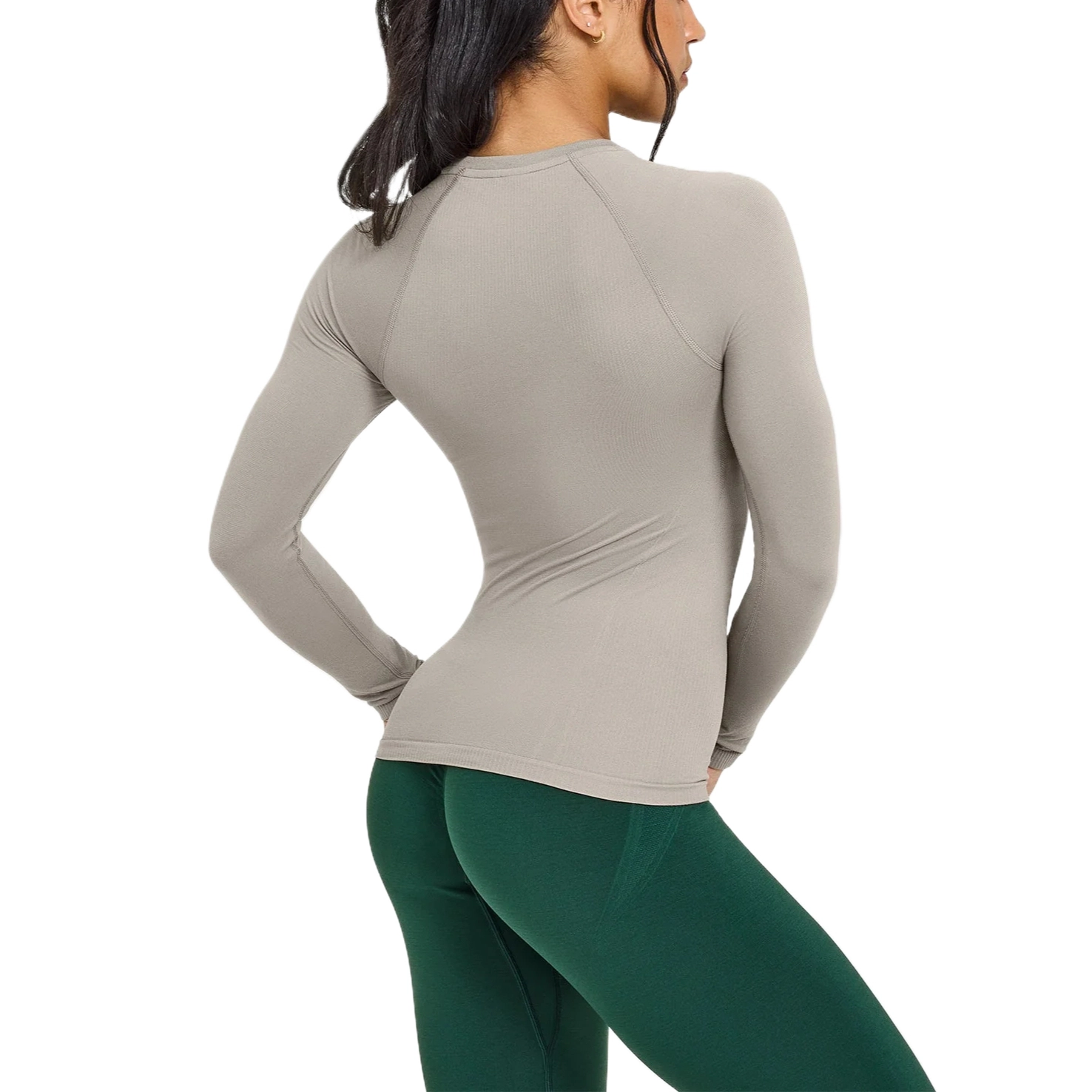 ONER ACTIVE Go To Seamless Fitted Long Sleeve Top