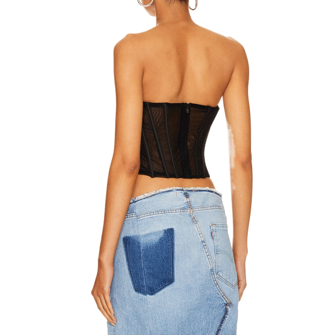 SUPERDOWN Corset Top