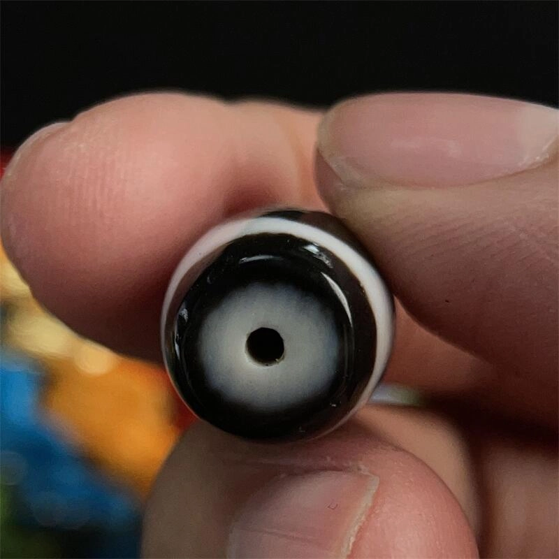 灵运宝 #转运招财藏区老天珠虎牙至纯材质手串老矿风化油润包浆老料器磨损到位 一物一图#好运 玛瑙 吊坠 男女同款情侣款