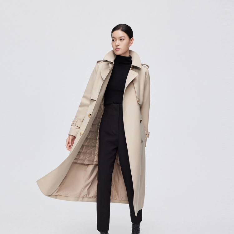 波司登 长款新款时尚都市休闲户外羽绒服 女款