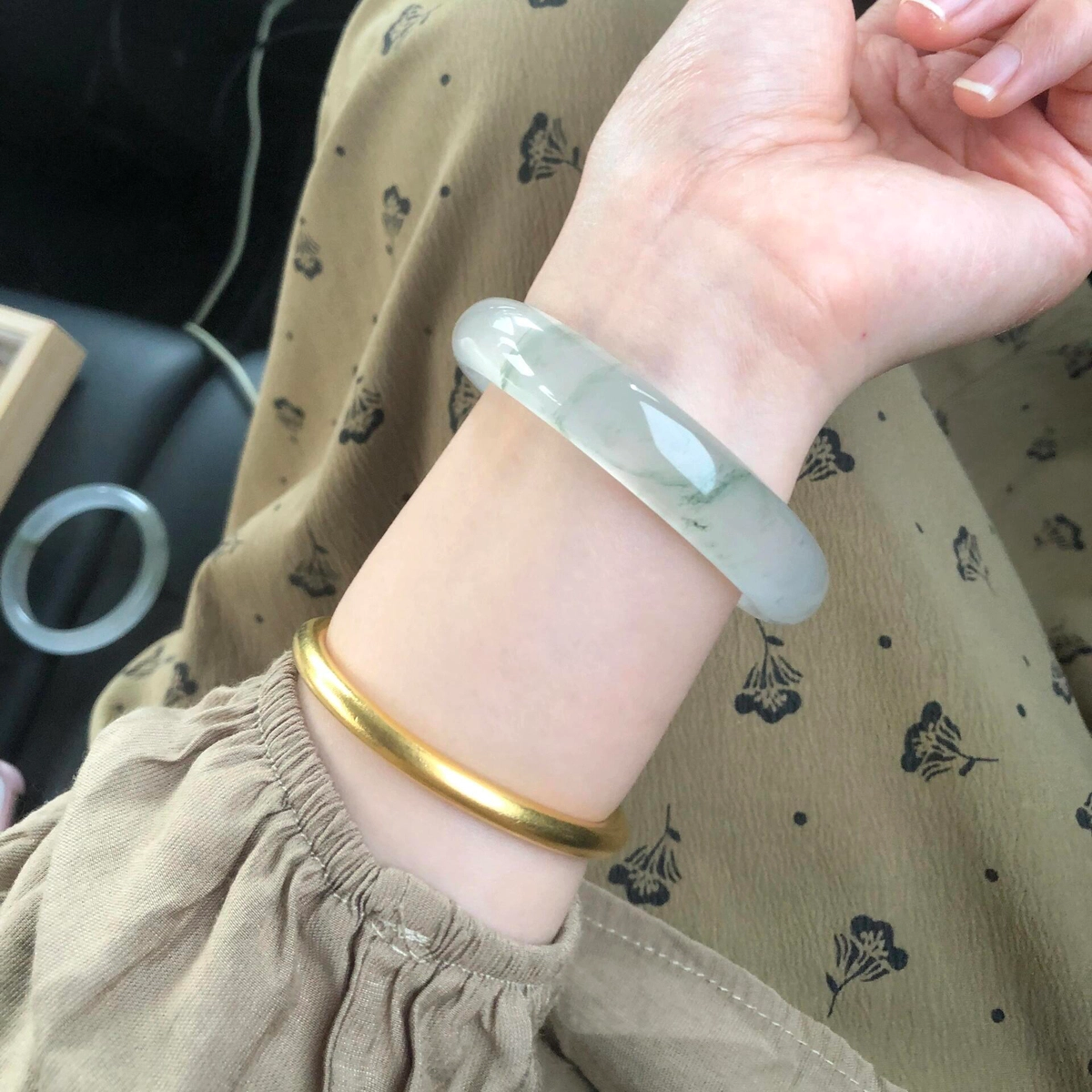 琳琯瑛 年轻款叠戴 天山翠 玉石手镯 女款