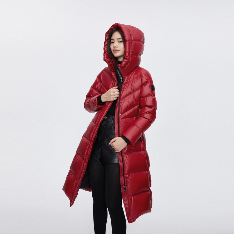 波司登 高蓬易回弹长款泡芙羽绒服 女款