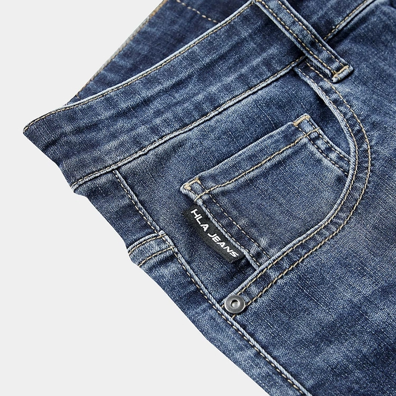 HLA JEANS Black Whale