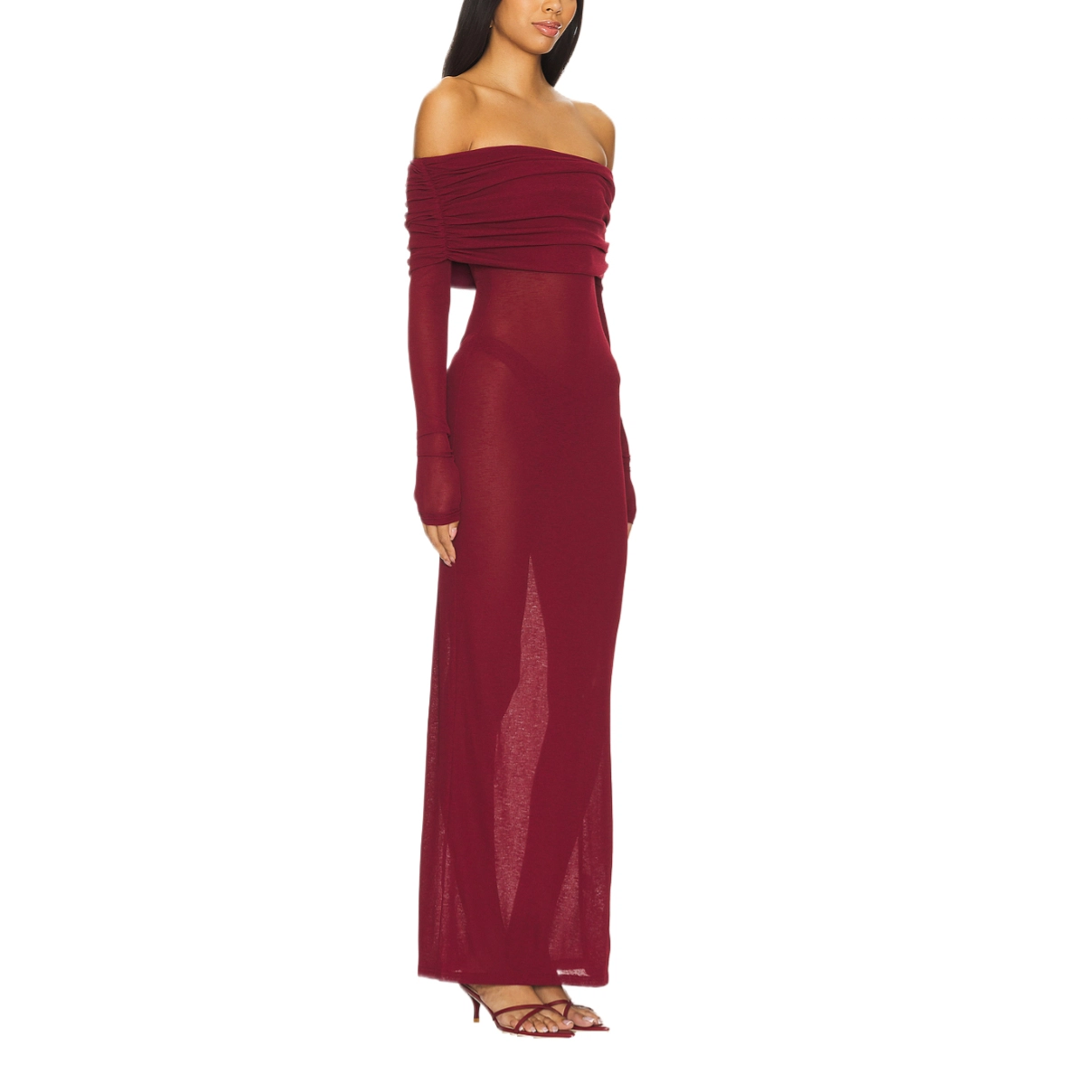 SUPERDOWN Chantal Sheer Gown